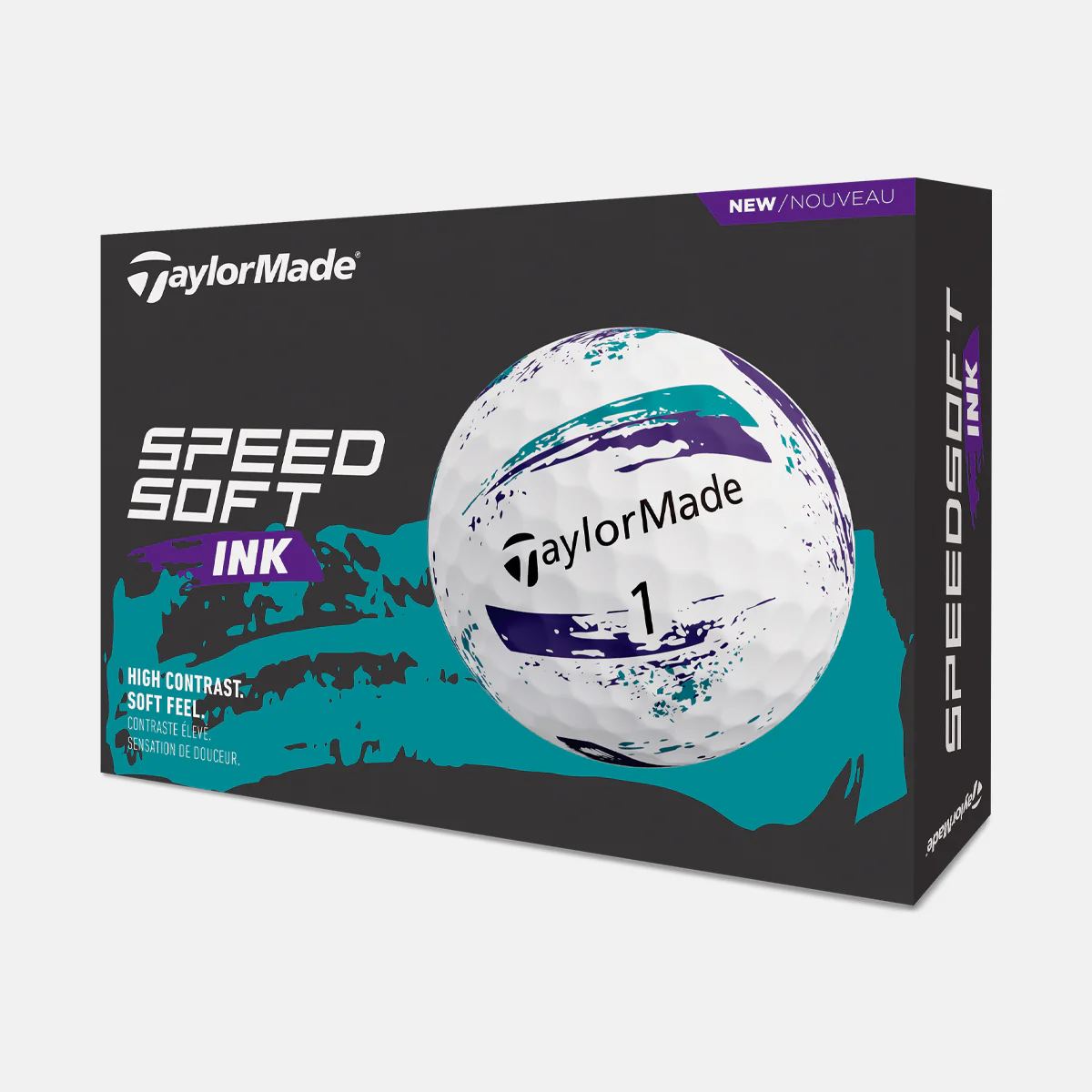 TaylorMade SpeedSoft Ink - Lilla/turkis