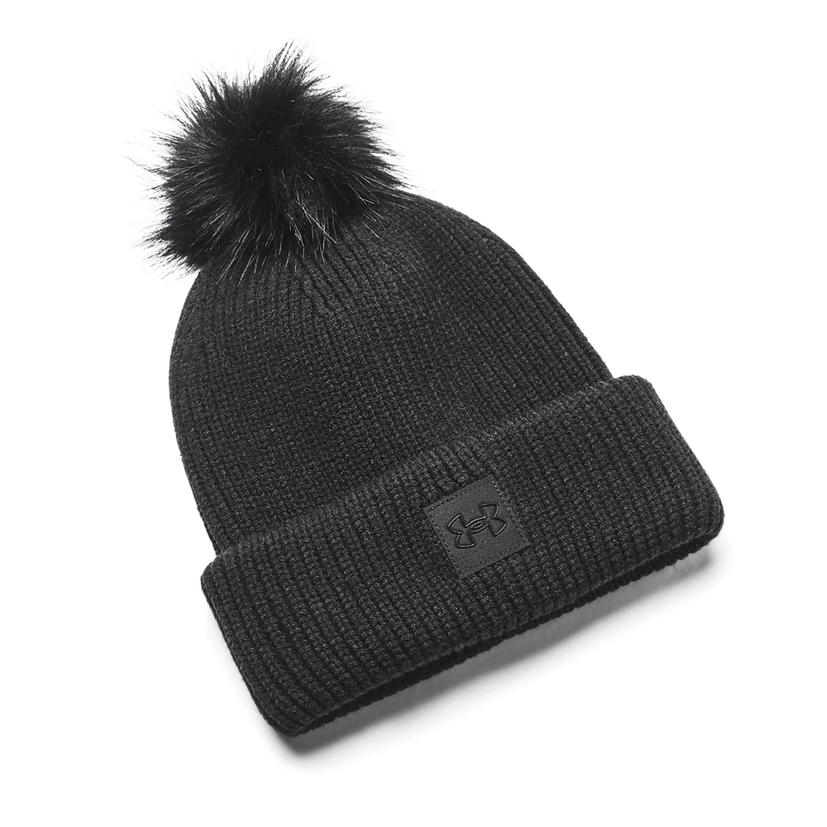 Under Armour Halftime Ribstrikket pom hue - Dame