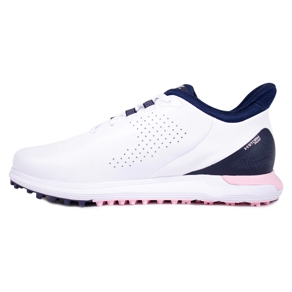 Under Armour Drive Fade SL - Hvid/Pink/Navy - Dame - Image 2