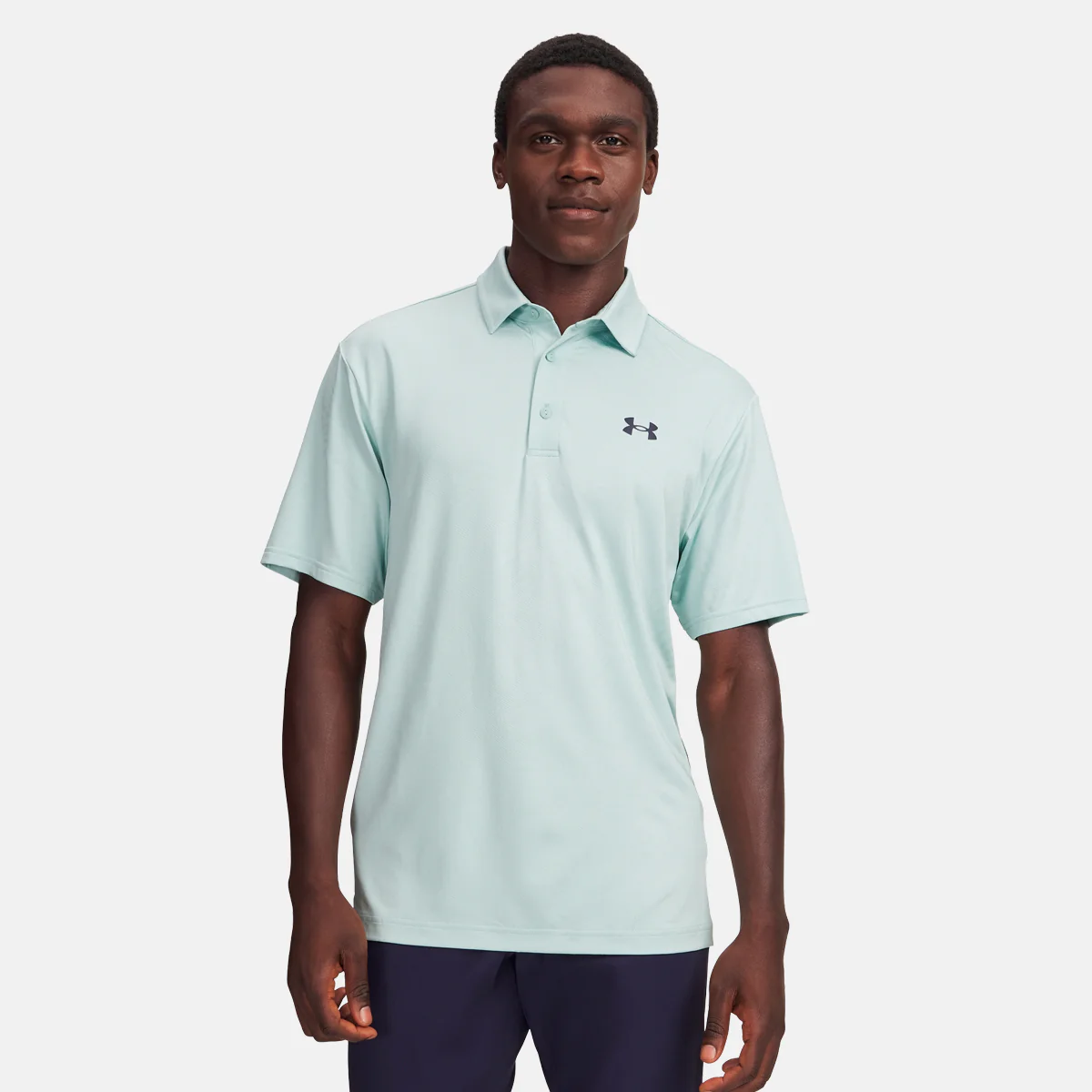 Under Armour Playoff Jacquard polo - Blå/grøn