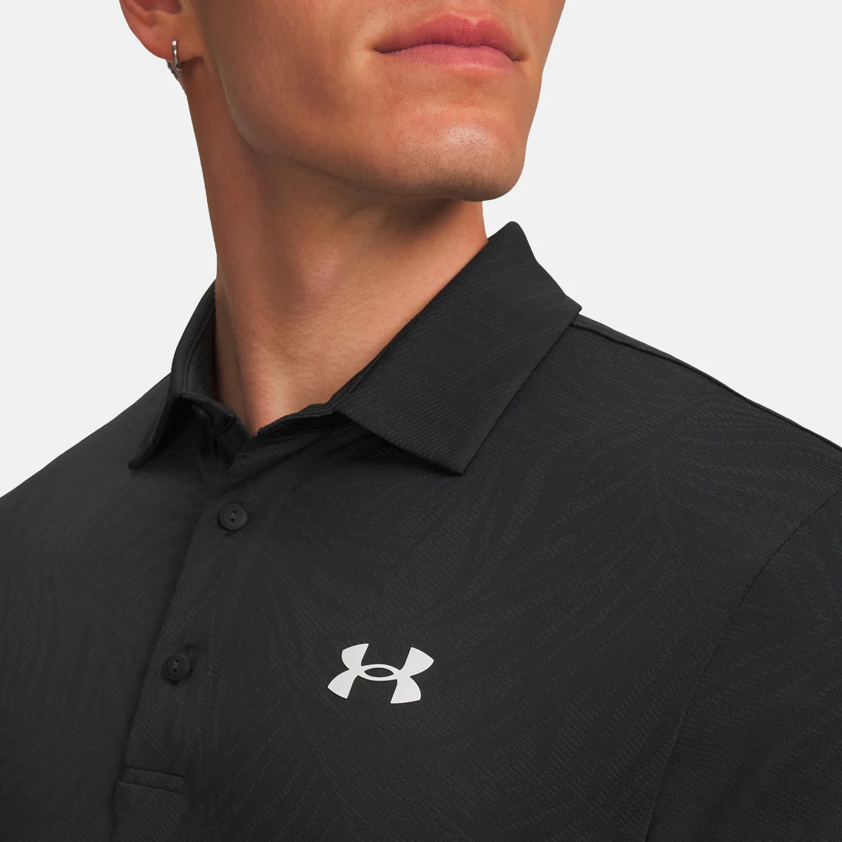 Under Armour Playoff Jacquard polo - Sort - Image 3