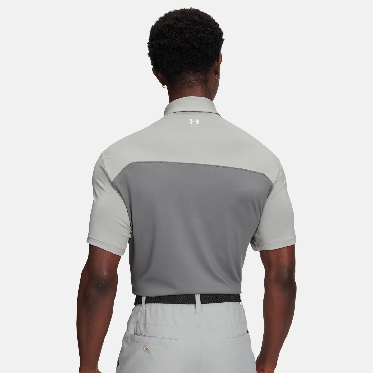 Under Armour T2G Colorblock polo - Grå/grøn - Image 2