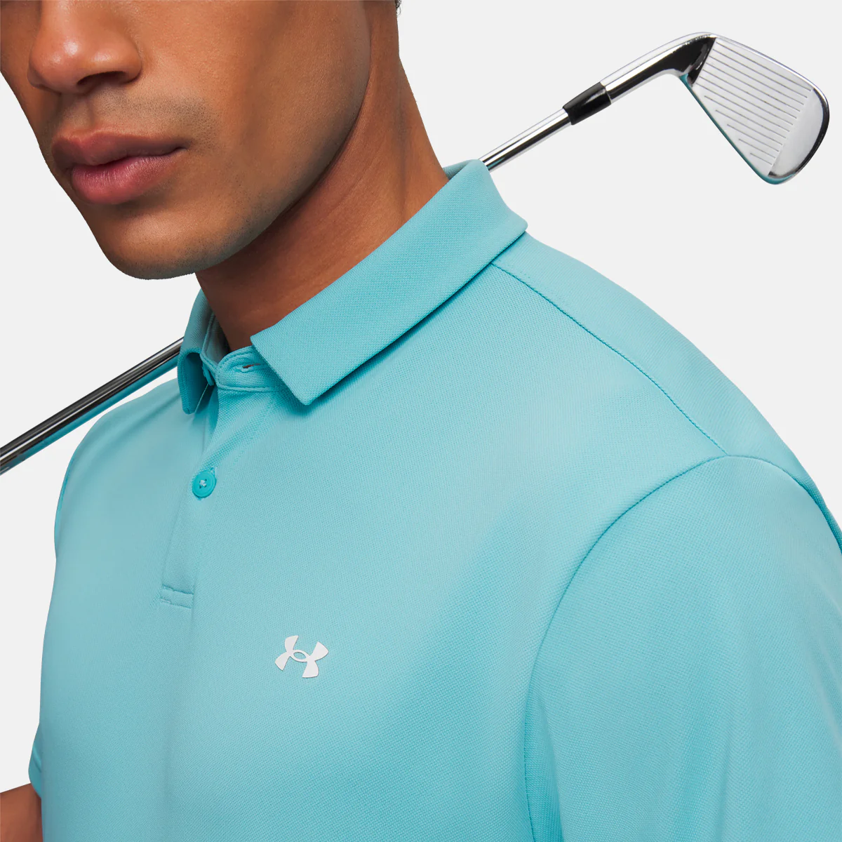 Under Armour T2G Pique polo - Lyseblå - Image 3